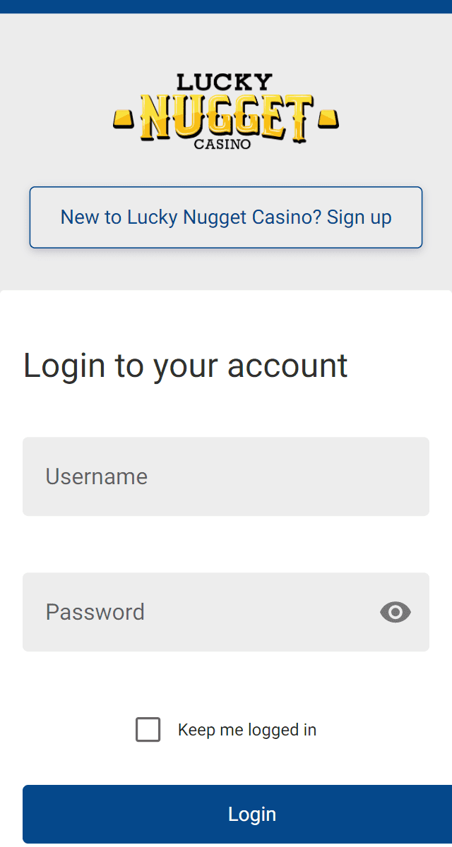 Lucky Nugget Casino app login