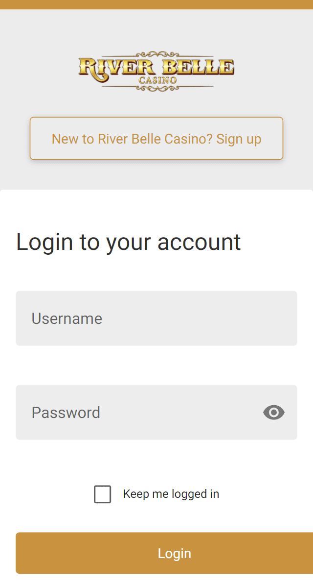RiverBelle Casino app login