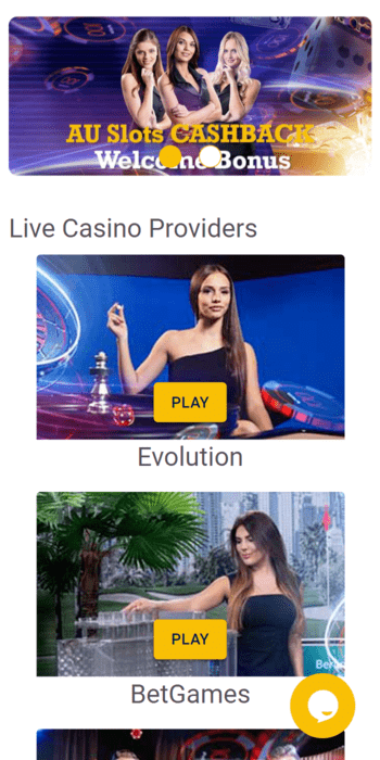 AU Slots Casino live